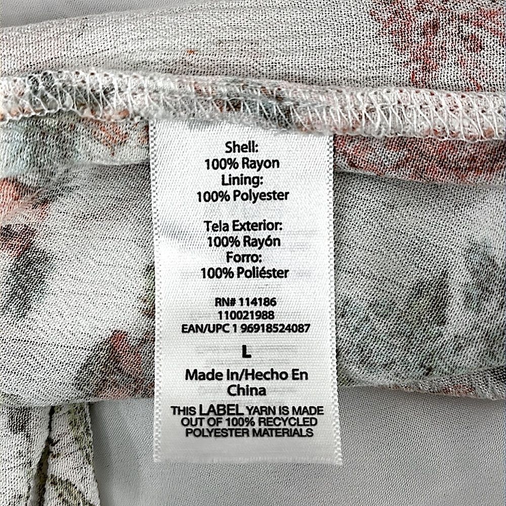 Frye Midi Dress Size Large Prairie Cottagecore Pockets NWOT - Picture 15 of 16